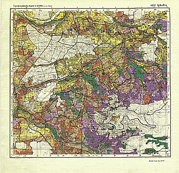 Produktbild 1 für den Artikel: Bodenschätzungskarte 1:25 000 6227 Iphofen