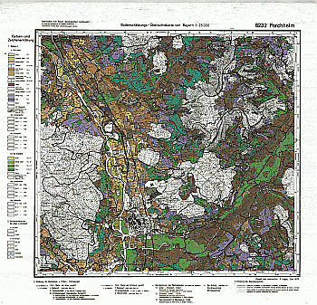 Produktbild 1 für den Artikel: Bodenschätzungskarte 1:25 000 6232 Forchheim