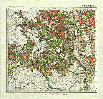 Produktbild 1 für den Artikel: Bodenschätzungskarte 1:25 000 6238 Parkstein