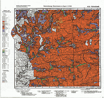 Produktbild 1 für den Artikel: Bodenschätzungskarte 1:25 000 6325 Giebelstadt