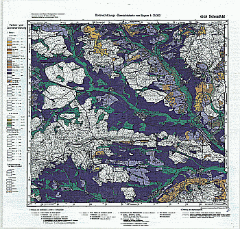 Produktbild 1 für den Artikel: Bodenschätzungskarte 1:25 000 6328 Scheinfeld