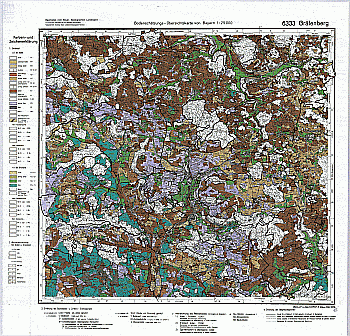 Produktbild 1 für den Artikel: Bodenschätzungskarte 1:25 000 6333 Gräfenberg