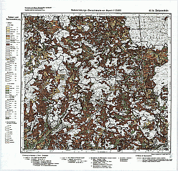 Produktbild 1 für den Artikel: Bodenschätzungskarte 1:25 000 6334 Betzenstein