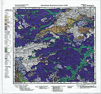 Produktbild 1 für den Artikel: Bodenschätzungskarte 1:25 000 6428 Windsheim