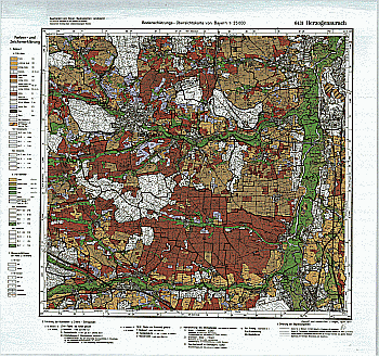 Produktbild 1 für den Artikel: Bodenschätzungskarte 1:25 000 6431 Herzogenaurach