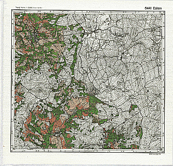 Produktbild 1 für den Artikel: Bodenschätzungskarte 1:25 000 6441 Eslarn