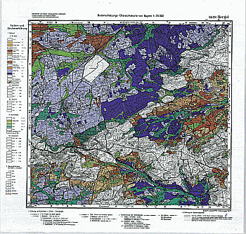 Produktbild 1 für den Artikel: Bodenschätzungskarte 1:25 000 6528 Marktbergel