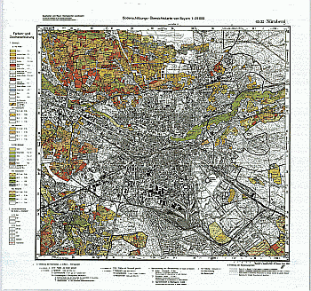 Produktbild 1 für den Artikel: Bodenschätzungskarte 1:25 000 6532 Nürnberg