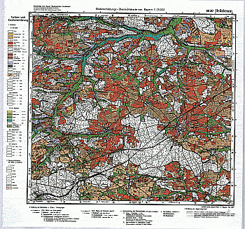 Produktbild 1 für den Artikel: Bodenschätzungskarte 1:25 000 6630 Heilsbronn