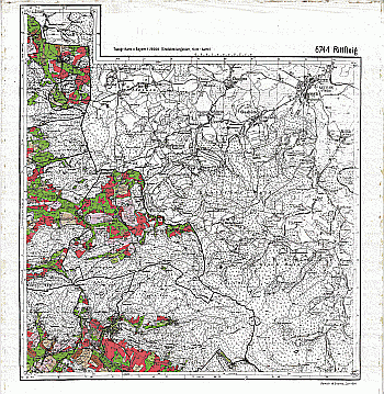 Produktbild 1 für den Artikel: Bodenschätzungskarte 1:25 000 6744 Rittsteig