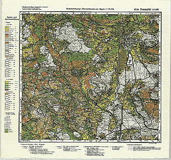 Produktbild 1 für den Artikel: Bodenschätzungskarte 1:25 000 6734 Neumarkt i.d.Opf.