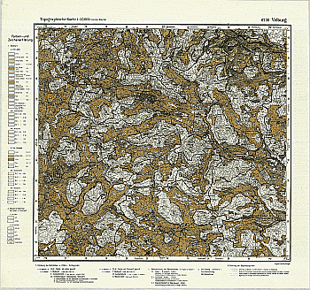 Produktbild 1 für den Artikel: Bodenschätzungskarte 1:25 000 6736 Velburg