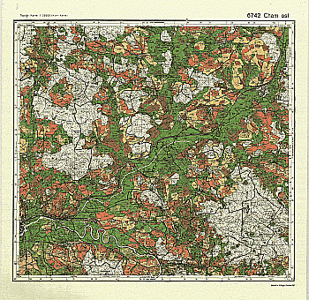 Produktbild 1 für den Artikel: Bodenschätzungskarte 1:25 000 6742 Cham Ost