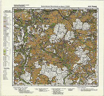 Produktbild 1 für den Artikel: Bodenschätzungskarte 1:25 000 6835 Wissing