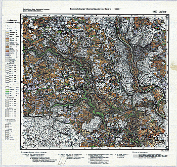 Produktbild 1 für den Artikel: Bodenschätzungskarte 1:25 000 6937 Laaber