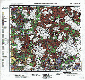 Produktbild 1 für den Artikel: Bodenschätzungskarte 1:25 000 7030 Wolferstadt