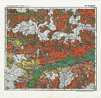 Produktbild 1 für den Artikel: Bodenschätzungskarte 1:25 000 7138 Langquaid