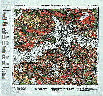 Produktbild 1 für den Artikel: Bodenschätzungskarte 1:25 000 7234 Ingolstadt