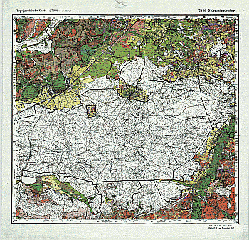 Produktbild 1 für den Artikel: Bodenschätzungskarte 1:25 000 7236 Münchsmünster