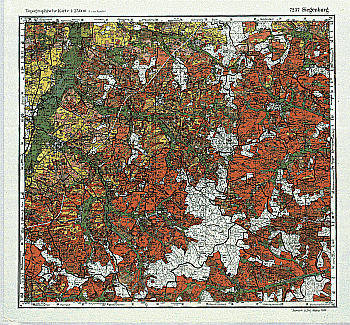 Produktbild 1 für den Artikel: Bodenschätzungskarte 1:25 000 7237 Siegenburg
