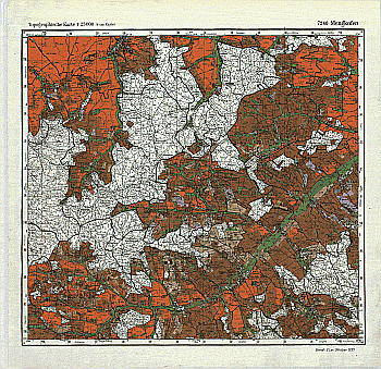 Produktbild 1 für den Artikel: Bodenschätzungskarte 1:25 000 7240 Mengkofen