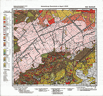 Produktbild 1 für den Artikel: Bodenschätzungskarte 1:25 000 7333 Karlshuld