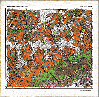 Produktbild 1 für den Artikel: Bodenschätzungskarte 1:25 000 7339 Ergoldsbach