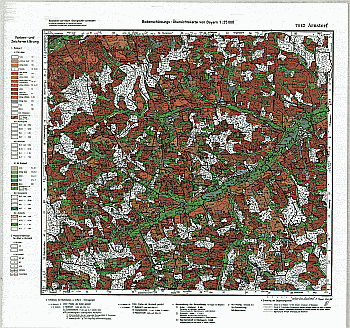 Produktbild 1 für den Artikel: Bodenschätzungskarte 1:25 000 7442 Arnstorf