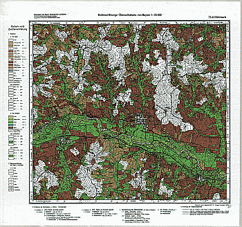 Produktbild 1 für den Artikel: Bodenschätzungskarte 1:25 000 7544 Birnbach