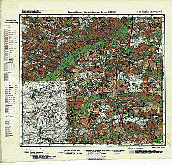 Produktbild 1 für den Artikel: Bodenschätzungskarte 1:25 000 7634 Markt Indersdorf