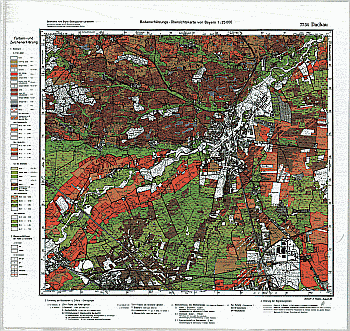Produktbild 1 für den Artikel: Bodenschätzungskarte 1:25 000 7734 Dachau