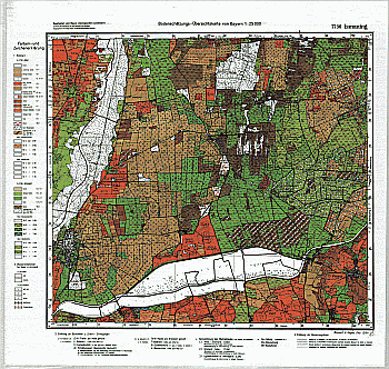 Produktbild 1 für den Artikel: Bodenschätzungskarte 1:25 000 7736 Ismaning