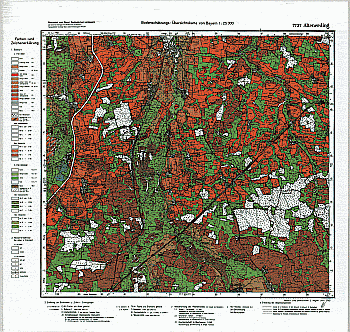 Produktbild 1 für den Artikel: Bodenschätzungskarte 1:25 000 7737 Altenerding