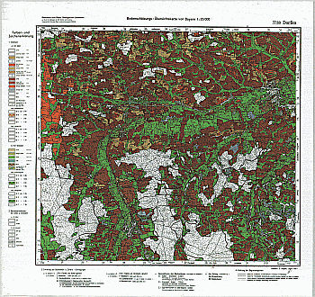 Produktbild 1 für den Artikel: Bodenschätzungskarte 1:25 000 7738 Dorfen