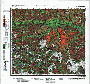 Produktbild 1 für den Artikel: Bodenschätzungskarte 1:25 000 7739 Schwindegg