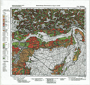 Produktbild 1 für den Artikel: Bodenschätzungskarte 1:25 000 7742 Altötting