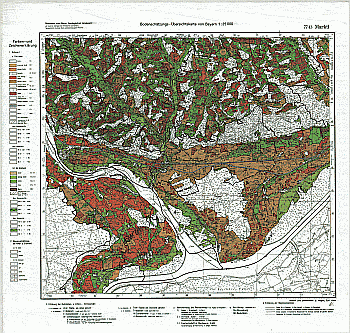 Produktbild 1 für den Artikel: Bodenschätzungskarte 1:25 000 7743 Marktl