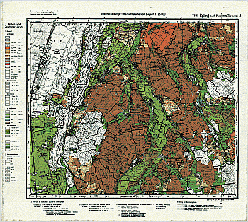 Produktbild 1 für den Artikel: Bodenschätzungskarte 1:25 000 7831 Egling an der Paar