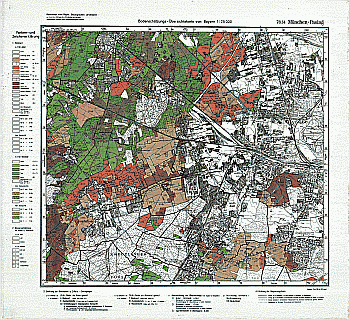 Produktbild 1 für den Artikel: Bodenschätzungskarte 1:25 000 7834 München-Pasing