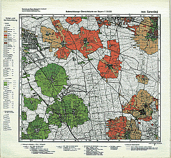 Produktbild 1 für den Artikel: Bodenschätzungskarte 1:25 000 7936 Zorneding