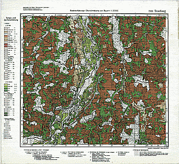 Produktbild 1 für den Artikel: Bodenschätzungskarte 1:25 000 7941 Trostberg