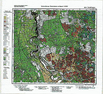 Produktbild 1 für den Artikel: Bodenschätzungskarte 1:25 000 8031 Denklingen