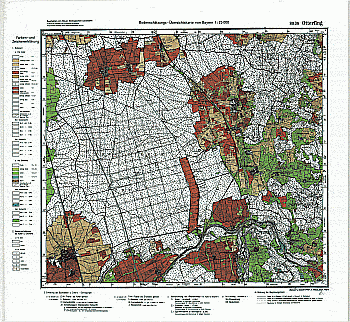 Produktbild 1 für den Artikel: Bodenschätzungskarte 1:25 000 8036 Otterfing