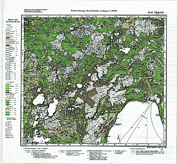 Produktbild 1 für den Artikel: Bodenschätzungskarte 1:25 000 8040 Eggstädt