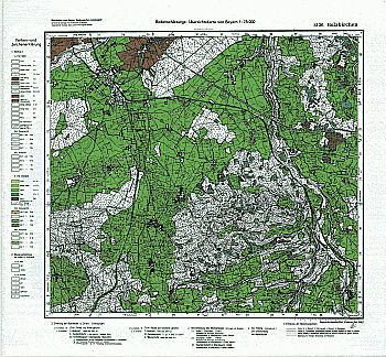 Produktbild 1 für den Artikel: Bodenschätzungskarte 1:25 000 8136 Holzkirchen