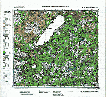 Produktbild 1 für den Artikel: Bodenschätzungskarte 1:25 000 8139 Stephanskirchen