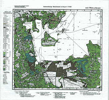 Produktbild 1 für den Artikel: Bodenschätzungskarte 1:25 000 8140 Prien am Chiemsee