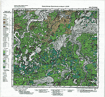 Produktbild 1 für den Artikel: Bodenschätzungskarte 1:25 000 8231 Peiting