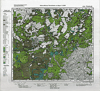 Produktbild 1 für den Artikel: Bodenschätzungskarte 1:25 000 8234 Penzberg