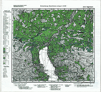 Produktbild 1 für den Artikel: Bodenschätzungskarte 1:25 000 8236 Tegernsee